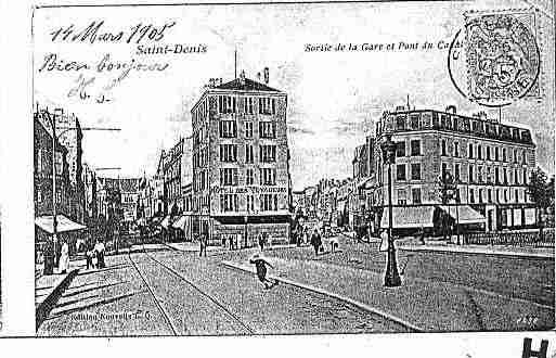 Ville de SAINTDENIS Carte postale ancienne