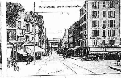 Ville de SAINTDENIS Carte postale ancienne