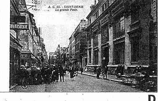 Ville de SAINTDENIS Carte postale ancienne