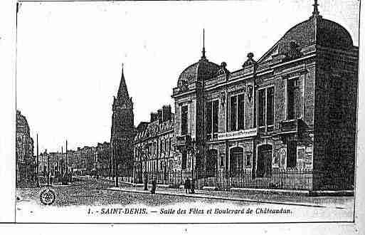 Ville de SAINTDENIS Carte postale ancienne