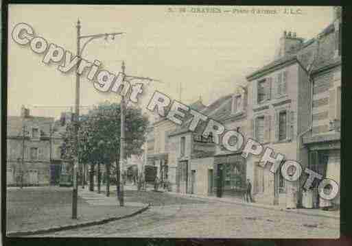 Ville de SAINTGRATIEN Carte postale ancienne