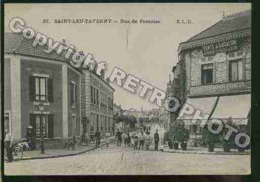 Ville de SAINTLEULAFORET Carte postale ancienne