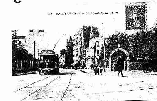 Ville de SAINTMANDE Carte postale ancienne