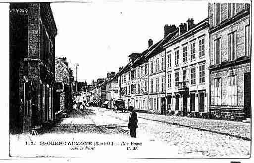 Ville de SAINTOUENL\\\'AUMONE Carte postale ancienne