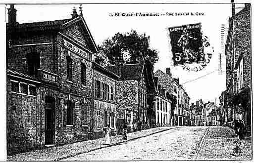 Ville de SAINTOUENL\\\'AUMONE Carte postale ancienne