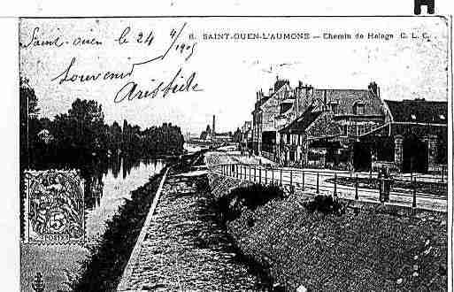 Ville de SAINTOUENL\'AUMONE Carte postale ancienne