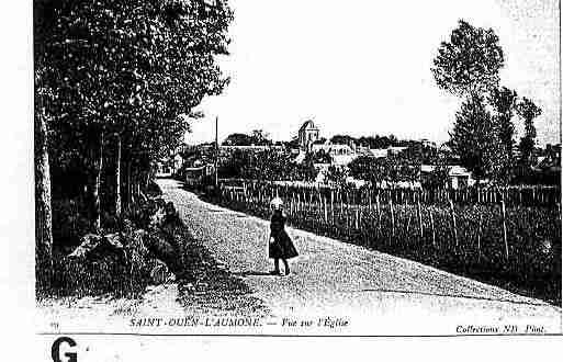 Ville de SAINTOUENL\'AUMONE Carte postale ancienne