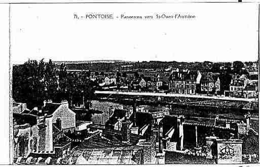 Ville de SAINTOUENL\'AUMONE Carte postale ancienne