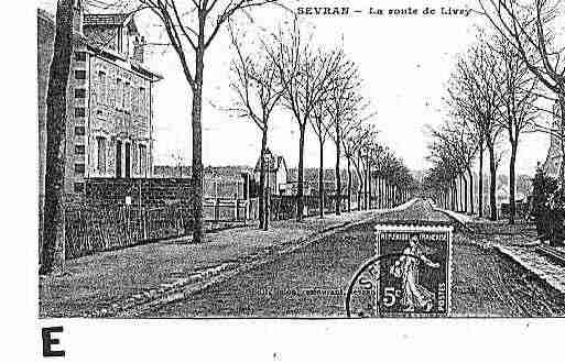 Ville de SEVRAN Carte postale ancienne