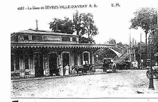 Ville de SEVRES Carte postale ancienne