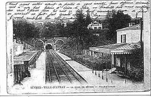 Ville de SEVRES Carte postale ancienne