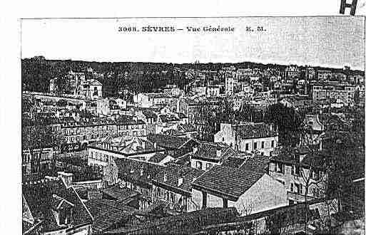 Ville de SEVRES Carte postale ancienne