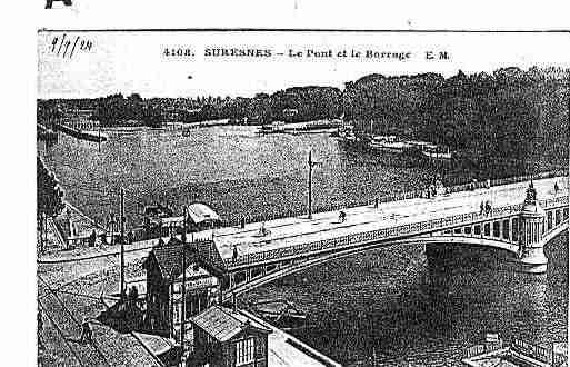 Ville de SURESNES Carte postale ancienne