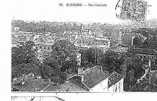 Ville de SURESNES Carte postale ancienne