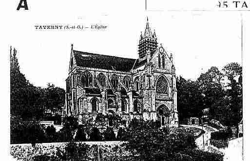 Ville de TAVERNY Carte postale ancienne