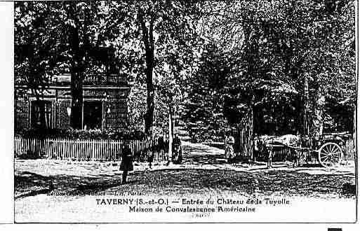 Ville de TAVERNY Carte postale ancienne