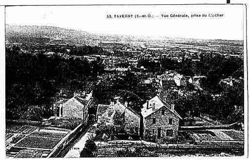 Ville de TAVERNY Carte postale ancienne