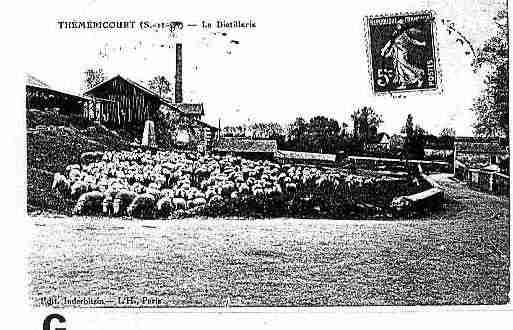 Ville de THEMERICOURT Carte postale ancienne