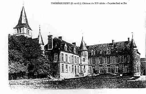 Ville de THEMERICOURT Carte postale ancienne