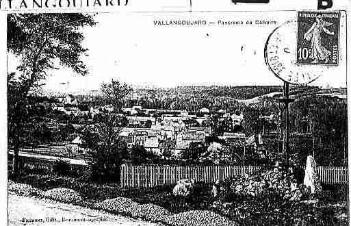 Ville de VALLANGOUJARD Carte postale ancienne