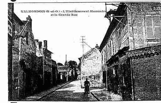 Ville de VALMONDOIS Carte postale ancienne