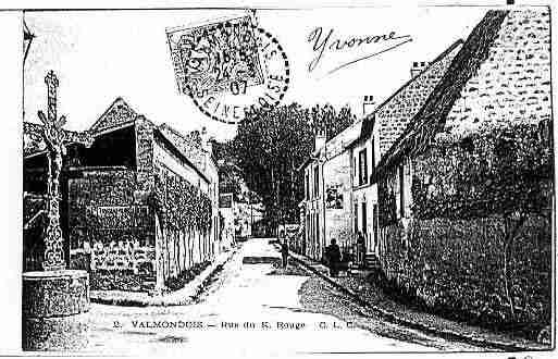 Ville de VALMONDOIS Carte postale ancienne