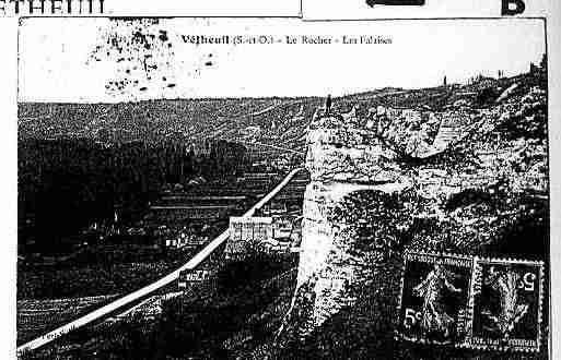 Ville de VETHEUIL Carte postale ancienne