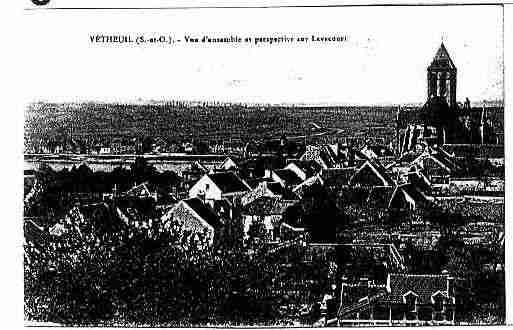 Ville de VETHEUIL Carte postale ancienne