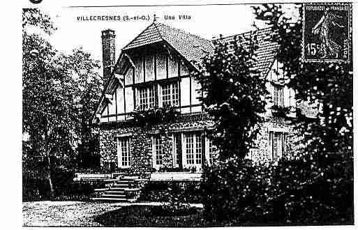 Ville de VILLECRESNES Carte postale ancienne