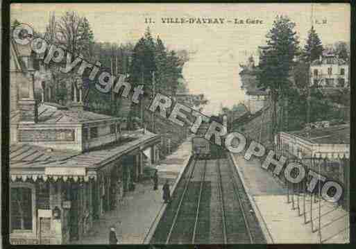 Ville de VILLED\\\'AVRAY Carte postale ancienne