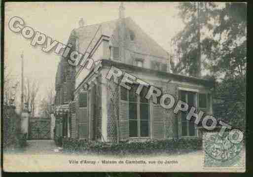 Ville de VILLED\'AVRAY Carte postale ancienne