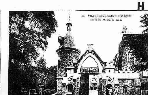 Ville de VILLENEUVESAINTGEORGES Carte postale ancienne