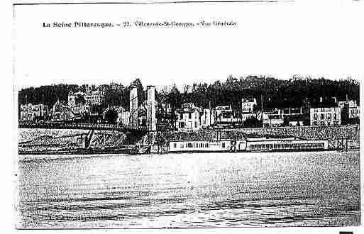 Ville de VILLENEUVESAINTGEORGES Carte postale ancienne