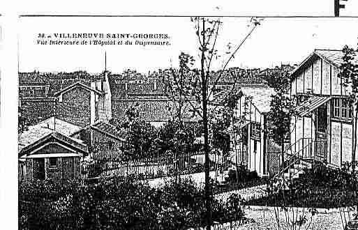 Ville de VILLENEUVESAINTGEORGES Carte postale ancienne