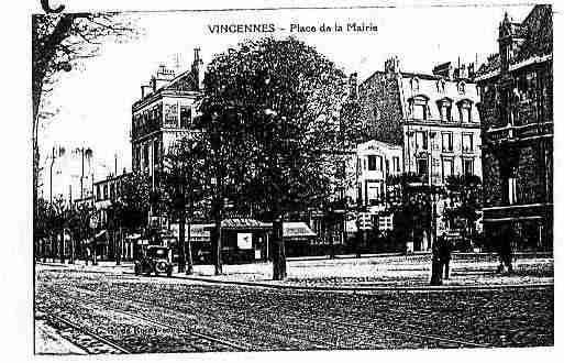 Ville de VINCENNES Carte postale ancienne