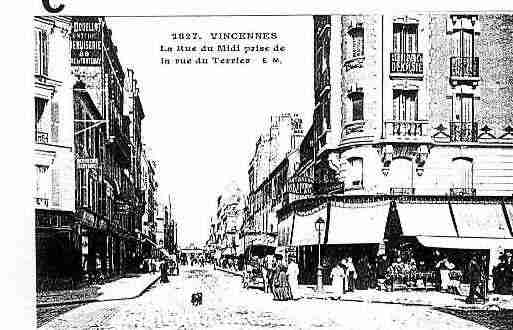 Ville de VINCENNES Carte postale ancienne