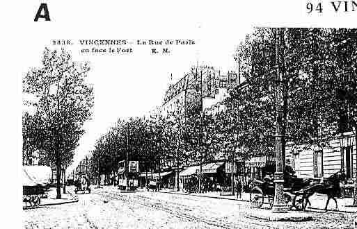 Ville de VINCENNES Carte postale ancienne