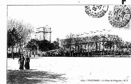 Ville de VINCENNES Carte postale ancienne