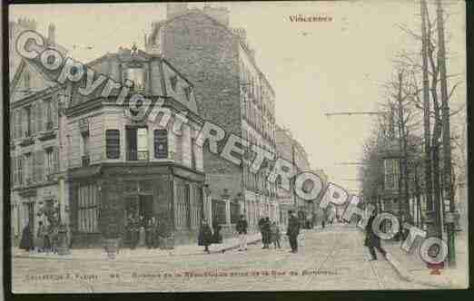 Ville de VINCENNES Carte postale ancienne