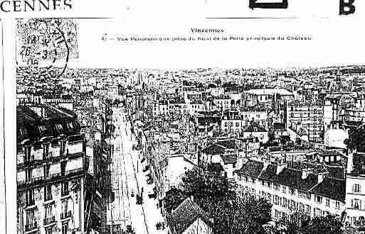 Ville de VINCENNES Carte postale ancienne