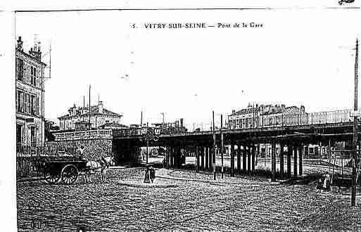 Ville de VITRYSURSEINE Carte postale ancienne