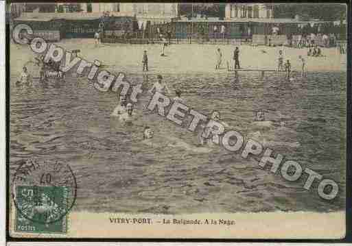 Ville de VITRYSURSEINE Carte postale ancienne