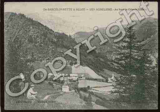 Ville de BARCELONNETTE Carte postale ancienne