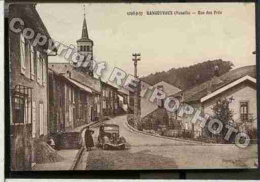 Ville de RANGUEVAUX Carte postale ancienne