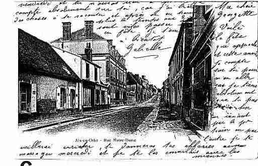 Ville de AIXENOTHE Carte postale ancienne