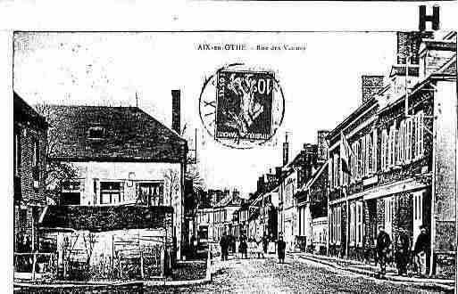 Ville de AIXENOTHE Carte postale ancienne