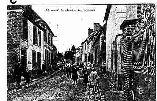 Ville de AIXENOTHE Carte postale ancienne