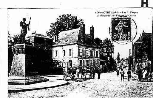 Ville de AIXENOTHE Carte postale ancienne