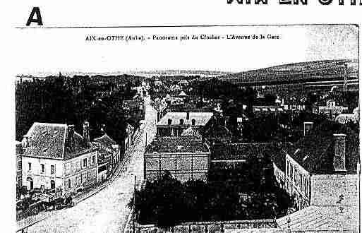 Ville de AIXENOTHE Carte postale ancienne