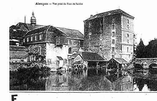 Ville de ALENCON Carte postale ancienne